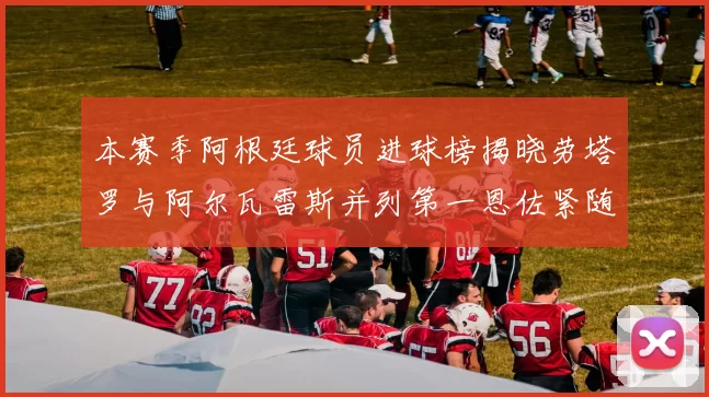 本赛季阿根廷球员进球榜揭晓劳塔罗与阿尔瓦雷斯并列第一恩佐紧随其后